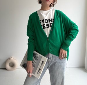 画像23: ●ご予約5倍ポイント対象●生産枠限り●【3/7 LIVEアイテム】●夏の羽織にも◎前後差コットンカーデ（メーカー確認後確保）（予約/5）