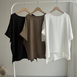 画像6: ●ご予約5倍ポイント対象●生産枠限り●【3/7 LIVEアイテム】●大人シンプル万能トップス◎（メーカー確認後確保）（予約/5月）