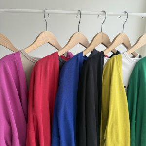 画像3: ●ご予約5倍ポイント対象●生産枠限り●【3/7 LIVEアイテム】●夏の羽織にも◎前後差コットンカーデ（メーカー確認後確保）（予約/5）