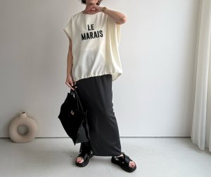 画像8: ●ご予約5倍ポイント対象●生産枠限り●【3/7 LIVEアイテム】●さらさら素材●大人のロゴトップス（メーカー確認後確保）（予約/5月）