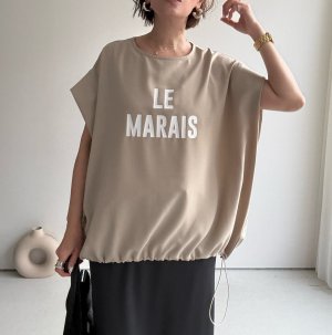 画像12: ●ご予約5倍ポイント対象●生産枠限り●【3/7 LIVEアイテム】●さらさら素材●大人のロゴトップス（メーカー確認後確保）（予約/5月）