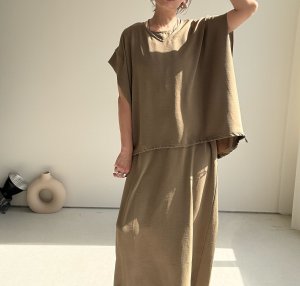 画像3: ●生産枠限り●【3/7 LIVEアイテム】●ファーストライン●大人シンプル万能タックスリーブトップス（メーカー確認後確保）（予約/3-4月）