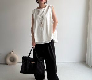 画像7: ●ご予約5倍ポイント対象●生産枠限り●【3/7 LIVEアイテム】●タックスリーブ前後差トップス（メーカー確認後確保）（予約/5月）