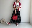 画像9: ●数量限定【6/5 LIVEアイテム】●タックデザインチェックスカート (9)
