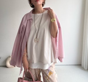 画像8: ●ご予約5倍ポイント対象●生産枠限り●【3/7 LIVEアイテム】●タックスリーブ前後差トップス（メーカー確認後確保）（予約/5月）