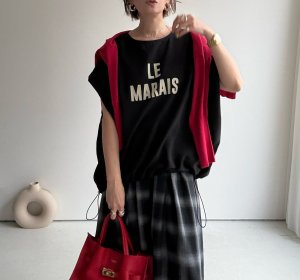 画像17: ●ご予約5倍ポイント対象●生産枠限り●【3/7 LIVEアイテム】●さらさら素材●大人のロゴトップス（メーカー確認後確保）（予約/5月）