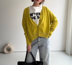 画像19: ●ご予約5倍ポイント対象●生産枠限り●【3/7 LIVEアイテム】●夏の羽織にも◎前後差コットンカーデ（メーカー確認後確保）（予約/5）