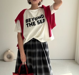 画像1: ●ご予約5倍ポイント対象●生産枠限り●【3/7 LIVEアイテム】●前後2WAY！BEYOND THE SEAハーフスリーブT（メーカー確認後確保）（予約/6月）
