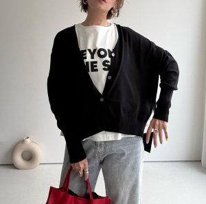 画像26: ●ご予約5倍ポイント対象●生産枠限り●【3/7 LIVEアイテム】●夏の羽織にも◎前後差コットンカーデ（メーカー確認後確保）（予約/5）