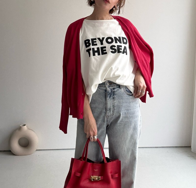 画像1: ●前後2WAY●【6/5 LIVEアイテム】BEYOND THE SEAハーフスリーブT (1)