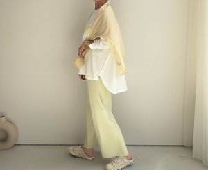 画像4: ●身幅ゆったり【3/9 LIVEアイテム】●スプリングカラーシアーシャツ