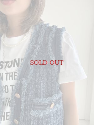 画像3: ●大大大人気‼︎追加生産決定‼︎●身長問わずおすすめ◎【3/9 LIVEアイテム】●フリンジデニムベスト（予約/4）