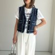 画像8: ●大大大人気‼︎追加生産決定‼︎●身長問わずおすすめ◎【3/9 LIVEアイテム】●フリンジデニムベスト（予約/4） (8)