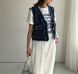 画像5: ●身長問わずおすすめ◎【3/9 LIVEアイテム】●フリンジデニムベスト（メーカー確認後確保） (5)
