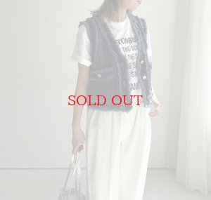 画像5: ●大大大人気‼︎追加生産決定‼︎●身長問わずおすすめ◎【3/9 LIVEアイテム】●フリンジデニムベスト（予約/4）