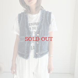 画像1: ●大大大人気‼︎追加生産決定‼︎●身長問わずおすすめ◎【3/9 LIVEアイテム】●フリンジデニムベスト（予約/4）
