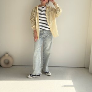 画像11: ●身幅ゆったり【3/9 LIVEアイテム】●スプリングカラーシアーシャツ