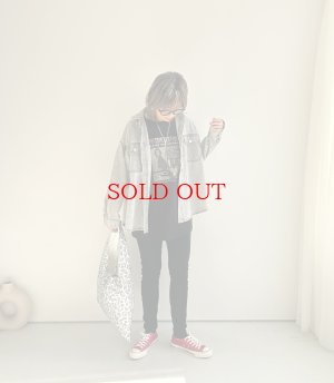 画像10: ●数量限定!！【3/11 LIVEアイテム】●デニムシャツライクジャケット（グレー）