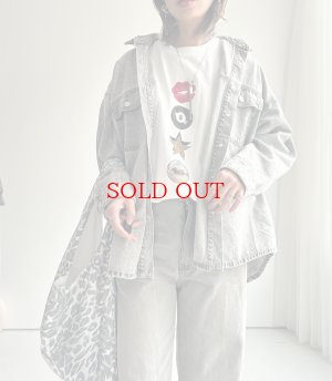 画像4: ●数量限定!！【3/11 LIVEアイテム】●デニムシャツライクジャケット（グレー）