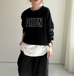 画像5: ●セットアップ可能【3/11 LIVEアイテム】●オーバーロゴスエット (5)
