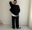 画像6: ●セットアップ可能【3/11 LIVEアイテム】●オーバーロゴスエット (6)