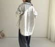 画像6:  追加生産決定！   生産枠限り    【8/8 LIVE】】●デニムシャツライクジャケット（グレー）（予約/9月） (6)