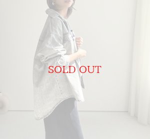 画像8: ●数量限定!！【3/11 LIVEアイテム】●デニムシャツライクジャケット（グレー）