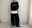画像6: ●2サイズ展開●セットアップ可能【3/11 LIVEアイテム】●スエットバレルパンツ (6)
