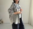 画像1:  追加生産決定！   生産枠限り    【8/8 LIVE】】●デニムシャツライクジャケット（グレー）（予約/9月） (1)