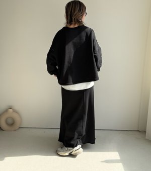 画像8: ●セットアップ可能【3/11 LIVEアイテム】●スエットロングスカート