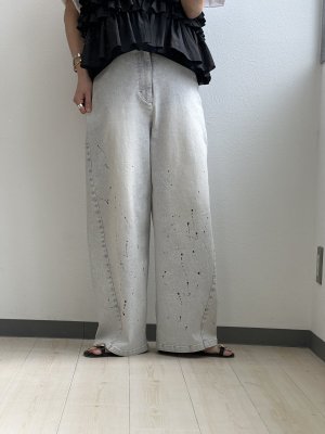 画像6: ●ご予約5倍ポイント対象●【3/13 ayane LIVEアイテム】●バレルレッグデニムパンツ（予約/5-6月）