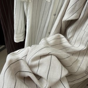 画像4: ●ご予約5倍ポイント対象●【3/13 ayane LIVEアイテム】●ピンストライプロングシャツ（予約/5-6月）