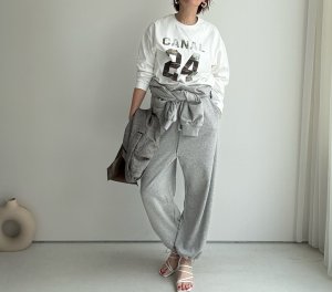 画像8: ●メーカー在庫限り【3/16 LIVEアイテム】●Vネックジップスエットジャンプスーツ（メーカー確認後確保）