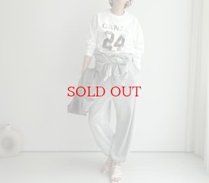 画像8: ●メーカー在庫限り【3/16 LIVEアイテム】●Vネックジップスエットジャンプスーツ（メーカー確認後確保）