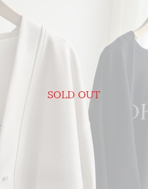 画像2: ●【3/16 LIVEアイテム】●ノーカラーカーデジャケット