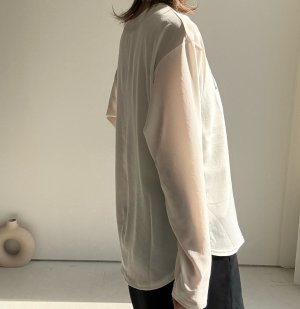 画像3: ●【3/16 LIVEアイテム】●シンプル大人ロゴシアートップス