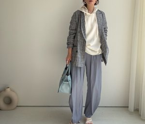 画像8: ●高身長サイズが登場!!●生産枠限り【3/16 LIVEアイテム】●さらさら春夏タックボリュームパンツ（予約）