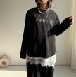画像5: ●【3/16 LIVEアイテム】●シンプル大人ロゴシアートップス (5)