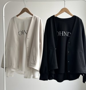 画像1: ●【3/16 LIVEアイテム】●ノーカラーカーデジャケット