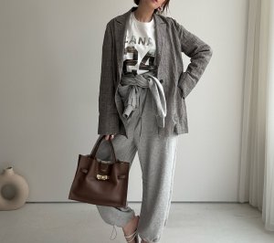 画像6: ●メーカー在庫限り【3/16 LIVEアイテム】●Vネックジップスエットジャンプスーツ（メーカー確認後確保）