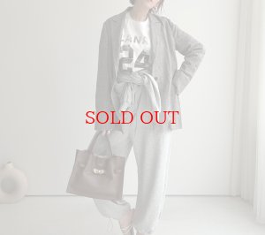 画像6: ●メーカー在庫限り【3/16 LIVEアイテム】●Vネックジップスエットジャンプスーツ（メーカー確認後確保）