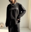 画像4: ●【3/16 LIVEアイテム】●シンプル大人ロゴシアートップス (4)