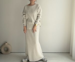 画像3: ●大人のこなれ感が素敵●セットアップ可能【3/20 LIVEアイテム】●サーマルルーズプルオーバー