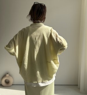 画像4: ●春夏の羽織にも◎【3/20 LIVEアイテム】●クリンクルドルマンシャツ