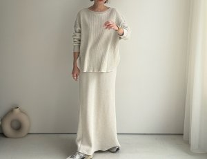 画像5: ●大人のこなれ感が素敵●セットアップ可能【3/20 LIVEアイテム】●サーマルルーズプルオーバー