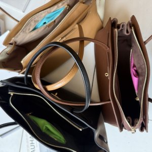 画像2: ●期間限定ご予約10倍ポイント●【期間限定受注】2WAYシルエット本革バッグ （予約/8月）