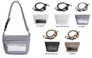 画像6: ●期間限定ご予約5倍ポイント●【3/25LIVEアイテム】パロディシリーズ●ショルダーポシェットバッグ【H】TYPE（予約/5月）