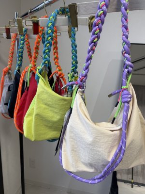 画像1: ●期間限定ご予約5倍ポイント●【3/25LIVEアイテム】ロープハンドルカラーバッグ（予約/5月）