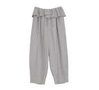 ●期間限定ご予約5倍ポイント●【3/25LIVEアイテム】ペプラムデザインコクーンパンツ（予約/5月）