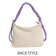画像4: ●期間限定ご予約5倍ポイント●【3/25LIVEアイテム】ロープハンドルカラーバッグ（予約/5月） (4)